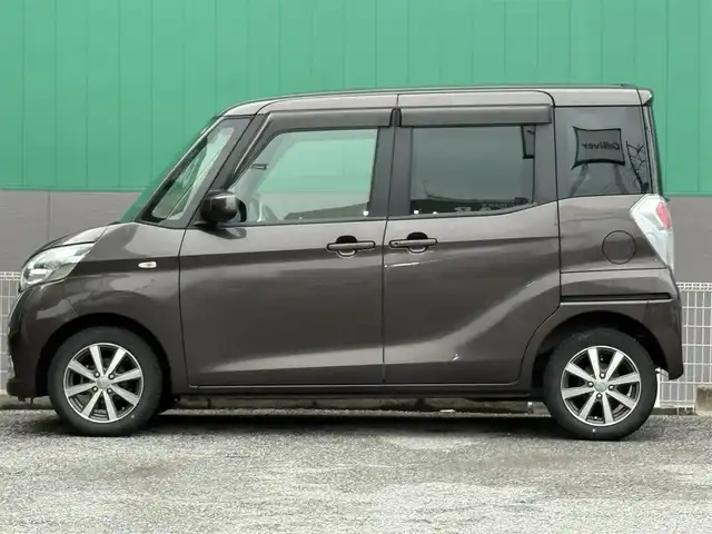 日産 デイズ ルークス ボレロ 千葉県 2018(平30)年 2.6万km アッシュブラウンM 純正SDナビ/(フルセグTV/CD/DVD/Bluetooth)/アラウンドビューモニター/ドライブレコーダー　前/片側パワースライドドア/前後コーナーセンサー/ETC/レーンキープアシスト/純正フロアマット/オートライト/ステアリングスイッチ/スマートキー/スペアキー/プッシュエンジンスタート
