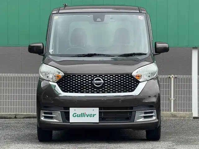 日産 デイズ ルークス ボレロ 千葉県 2018(平30)年 2.6万km アッシュブラウンM 純正SDナビ/(フルセグTV/CD/DVD/Bluetooth)/アラウンドビューモニター/ドライブレコーダー　前/片側パワースライドドア/前後コーナーセンサー/ETC/レーンキープアシスト/純正フロアマット/オートライト/ステアリングスイッチ/スマートキー/スペアキー/プッシュエンジンスタート