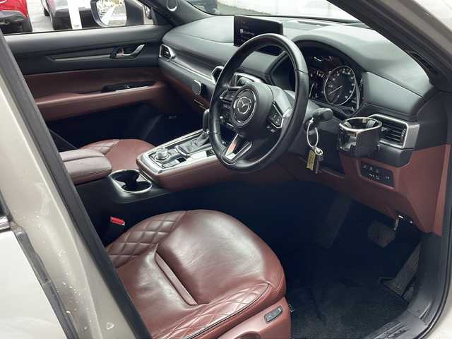 マツダ ＣＸ－８ XD エクスクルーシブモード 広島県 2021(令3)年 3.9万km プラチナクォーツメタリック 禁煙/BOSEサウンド/純正ディスプレイオーディオ/全方位カメラ/ブラウンレザーシート/シートヒーター /シートベンチレーション /パワーシート/メモリーシート /パワーバックドア /ステアリングスイッチ/ステアリングヒーター/ドライブレコーダー/純正アルミホイール/コーナーセンサー /BSM/HUD/アダプティブLEDヘッドライト/ETC2.0/スマートキー/プッシュスタート