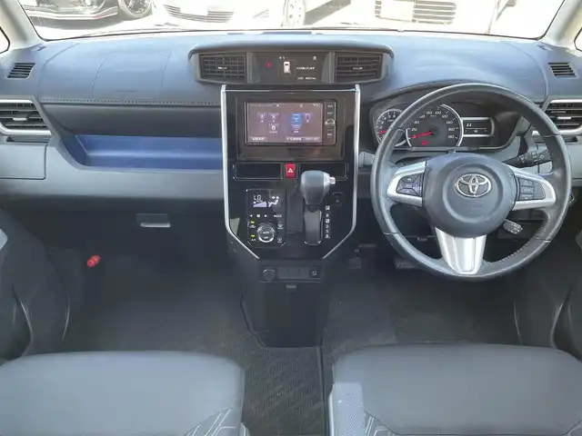 トヨタ タンク カスタムG S 愛媛県 2017(平29)年 4.8万km レーザーブルークリスタルシャイン 純正ナビ/・Bluetooth/・TV/・SD/・CD/・FM/AM/・HDMI/パノラミックビューモニター/両側パワースライド/クルーズコントロール/ステアリングリモコン/フロアマット/リアサンシェード/LEDオートライト