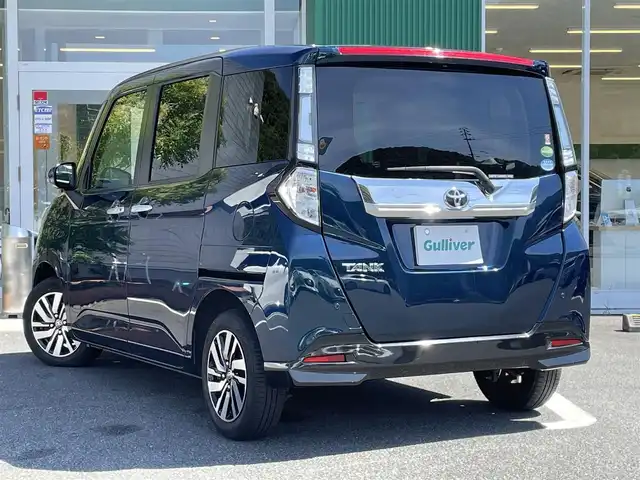 トヨタ タンク カスタムG S 愛媛県 2017(平29)年 4.8万km レーザーブルークリスタルシャイン 純正ナビ/・Bluetooth/・TV/・SD/・CD/・FM/AM/・HDMI/パノラミックビューモニター/両側パワースライド/クルーズコントロール/ステアリングリモコン/フロアマット/リアサンシェード/LEDオートライト