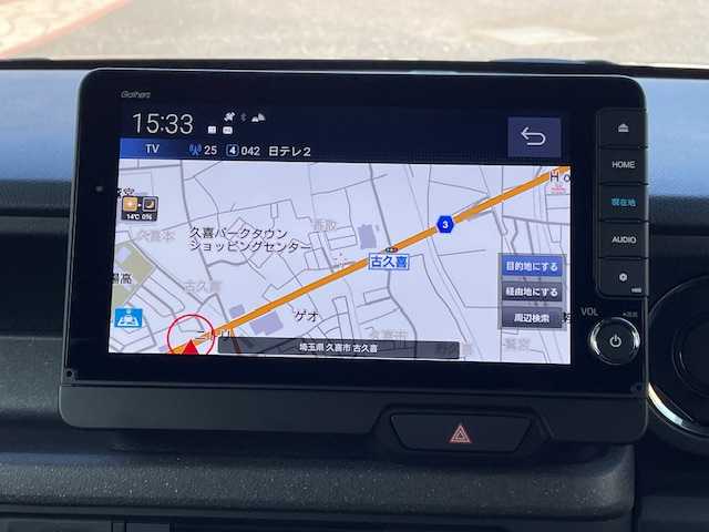 ホンダ Ｎ ＢＯＸ カスタム 埼玉県 2024(令6)年 0.3万km クリスタルブラックパール ワンオーナー/ホンダセンシング/純正9インチナビ/バックカメラ/両側パワースライドドア/シートヒーター/クリアランスソナー/クルーズコントロール/ビルトインETC/前後ドラレコ