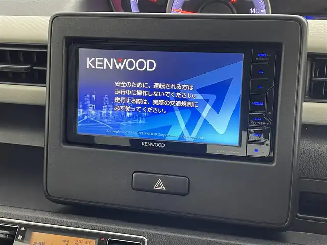 スズキ ワゴンＲ HYBRID FX 福島県 2017(平29)年 3.6万km ブルーイッシュブラックパール3 セーフティサポート/・衝突被害軽減ブレーキ/・車線逸脱警報装置/・誤発進抑制装置/・先行車発進お知らせ/純正7インチナビ/・型番：MDV-D304W/・ワンセグTV/SD/USB/AUX/CD/FM/AM/プッシュスタート/・スマートキー/・スペアキー1本/・ライトレベライザー/ベンチシート/・D席シートヒーター/ハロゲンヘッドライト/・オートライト/・オートハイビーム/アイドリングストップ/純正フロアマット/ヘッドアップディスプレイ/社外14インチアルミ