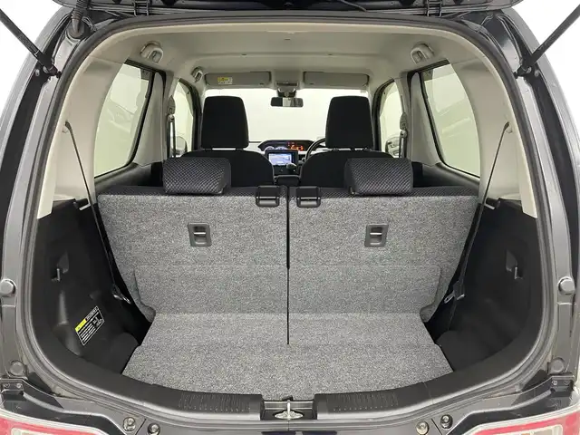 スズキ ワゴンＲ HYBRID FX 福島県 2017(平29)年 3.6万km ブルーイッシュブラックパール3 セーフティサポート/・衝突被害軽減ブレーキ/・車線逸脱警報装置/・誤発進抑制装置/・先行車発進お知らせ/純正7インチナビ/・型番：MDV-D304W/・ワンセグTV/SD/USB/AUX/CD/FM/AM/プッシュスタート/・スマートキー/・スペアキー1本/・ライトレベライザー/ベンチシート/・D席シートヒーター/ハロゲンヘッドライト/・オートライト/・オートハイビーム/アイドリングストップ/純正フロアマット/ヘッドアップディスプレイ/社外14インチアルミ