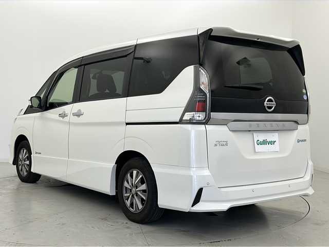 日産 セレナ e－パワー ハイウェイスター V 宮城県 2018(平30)年 7万km ブリリアントホワイトパール プロパイロット/アラウンドビューモニター/エマージェンシーブレーキ/車線逸脱警報/オートハイビーム/駐車支援システム/デジタルインナーミラー/純正フリップダウンモニター/純正9インチナビ/・CD.DVD.SD.BT/フルセグTV/両側パワースライドドア/前席シートヒーター/ステアリングヒーター/ステアリングスイッチ/LEDヘッドライト/LEDフォグランプ/ドライブレコーダー/ビルトインETC/横滑り防止装置/スマートキー2個/純正15インチアルミホイール/純正フロアマット/シートバックテーブル/ロールサンシェード