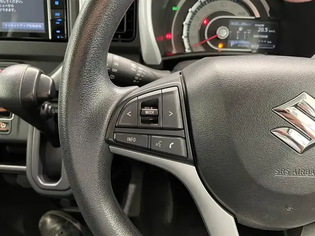 スズキ ハスラー HYBRID G 鹿児島県 2022(令4)年 6.2万km クールカーキPM 社外ナビ（フルセグTV・BTCD・DVD・AM・FM）/スズキセーフティーサポート/デュアルカメラブレーキサポート/車線逸脱警報/標識認識機能/後退時ブレーキサポート/前後誤発信抑制機能/ふらつき警報機能/先行者発信お知らせ/前方ドライブレコーダー/シートヒーター/ビルトインETC/社外フロアマット/ヘッドライトレベライザー/禁煙車