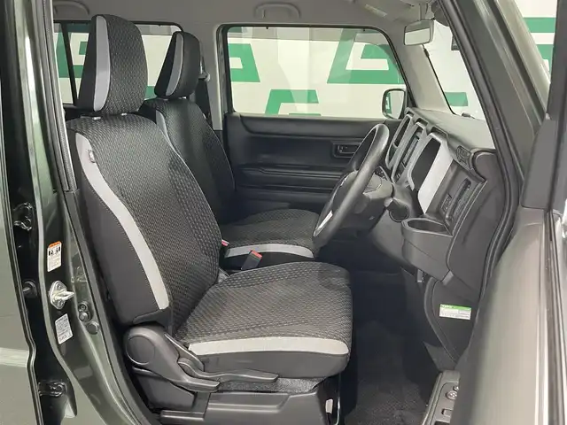 スズキ ハスラー HYBRID G 鹿児島県 2022(令4)年 6.2万km クールカーキPM 社外ナビ（フルセグTV・BTCD・DVD・AM・FM）/スズキセーフティーサポート/デュアルカメラブレーキサポート/車線逸脱警報/標識認識機能/後退時ブレーキサポート/前後誤発信抑制機能/ふらつき警報機能/先行者発信お知らせ/前方ドライブレコーダー/シートヒーター/ビルトインETC/社外フロアマット/ヘッドライトレベライザー/禁煙車