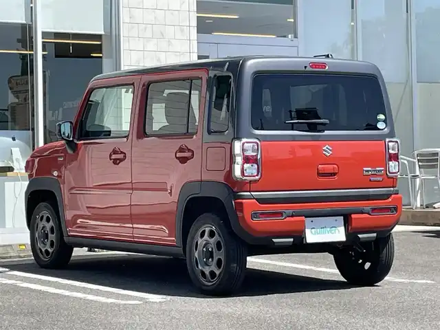 スズキ ハスラー HYBRID G 宮崎県 2020(令2)年 1.3万km バーミリオンオレンジ/ガンメタリック2トーン 社外オーディオ/　KENWOOD U330BTH/デュアルカメラブレーキサポート/アイドリングストップ/シートヒーター/ライトレベライザー/ステアリングスイッチ/純正　アルミ　15インチ/純正マット/シガーソケット