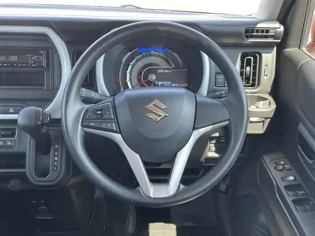スズキ ハスラー HYBRID G 宮崎県 2020(令2)年 1.3万km バーミリオンオレンジ/ガンメタリック2トーン 社外オーディオ/　KENWOOD U330BTH/デュアルカメラブレーキサポート/アイドリングストップ/シートヒーター/ライトレベライザー/ステアリングスイッチ/純正　アルミ　15インチ/純正マット/シガーソケット