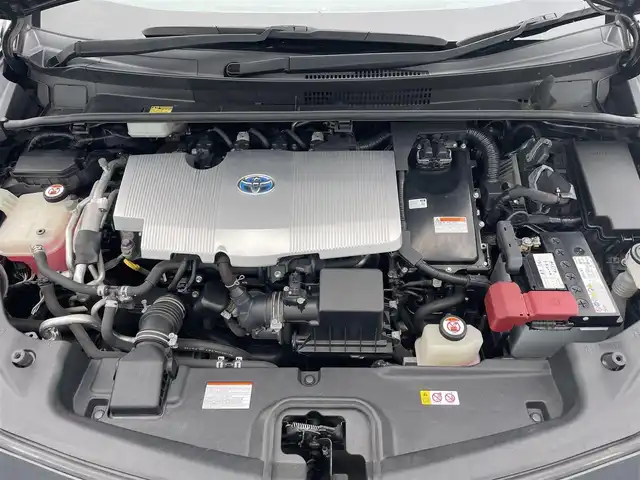 トヨタ プリウス ＰＨＶ S セーフティプラス 滋賀県 2018(平30)年 4.9万km アティチュードブラックマイカ ALPINE9インチナビ/(フルセグ/Bluetooth/CD/DVD)/トヨタセーフティーセンス/・プリクラッシュセーフティ/・レーダークルーズコントロール/・レーンキープアシスト/・Autoハイビーム/LEDオートライト/フォグ/ドラレコ付きデジタルインナーミラー/前席シートヒーター/ステアリングヒーター/バックカメラ/電動格納ミラー/純正フロアマット/ドアバイザー/ETC/充電ケーブル付き/スペアキー