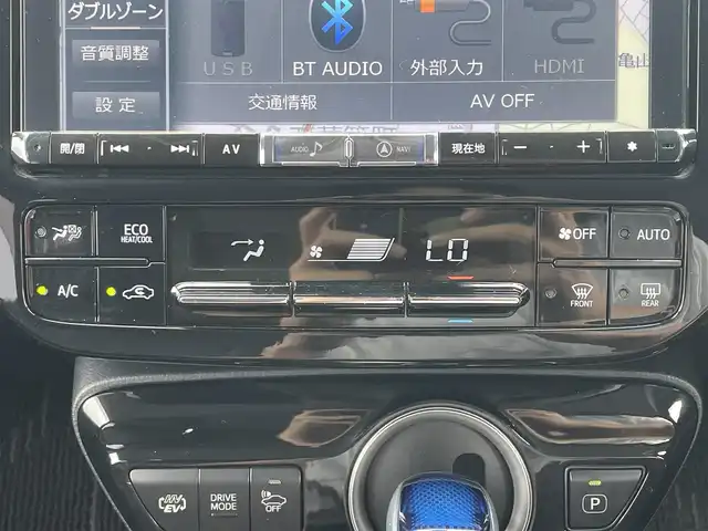 トヨタ プリウス ＰＨＶ S セーフティプラス 滋賀県 2018(平30)年 4.9万km アティチュードブラックマイカ ALPINE9インチナビ/(フルセグ/Bluetooth/CD/DVD)/トヨタセーフティーセンス/・プリクラッシュセーフティ/・レーダークルーズコントロール/・レーンキープアシスト/・Autoハイビーム/LEDオートライト/フォグ/ドラレコ付きデジタルインナーミラー/前席シートヒーター/ステアリングヒーター/バックカメラ/電動格納ミラー/純正フロアマット/ドアバイザー/ETC/充電ケーブル付き/スペアキー