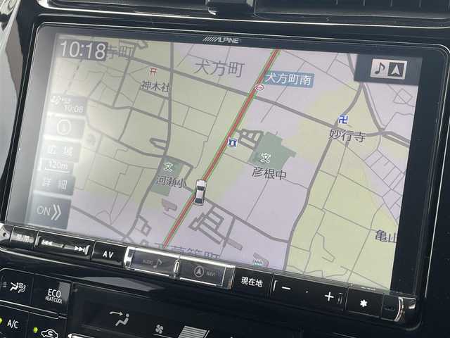トヨタ プリウス ＰＨＶ S セーフティプラス 滋賀県 2018(平30)年 4.9万km アティチュードブラックマイカ ALPINE9インチナビ/(フルセグ/Bluetooth/CD/DVD)/トヨタセーフティーセンス/・プリクラッシュセーフティ/・レーダークルーズコントロール/・レーンキープアシスト/・Autoハイビーム/LEDオートライト/フォグ/ドラレコ付きデジタルインナーミラー/前席シートヒーター/ステアリングヒーター/バックカメラ/電動格納ミラー/純正フロアマット/ドアバイザー/ETC/充電ケーブル付き/スペアキー