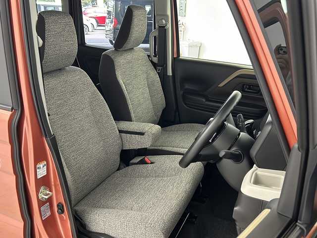 スズキ スペーシア HYBRID X 茨城県 2023(令5)年 0.1万km コーラルオレンジメタリック/ソフトベージュメタリック 追従型クルーズコントロール /ブレーキホールド /衝突被害軽減ブレーキ /両側パワースライドドア /オートライト /ハイビームアシスト /シートヒーター /標識認識機能 /低車速支援 /発信お知らせ /禁煙車