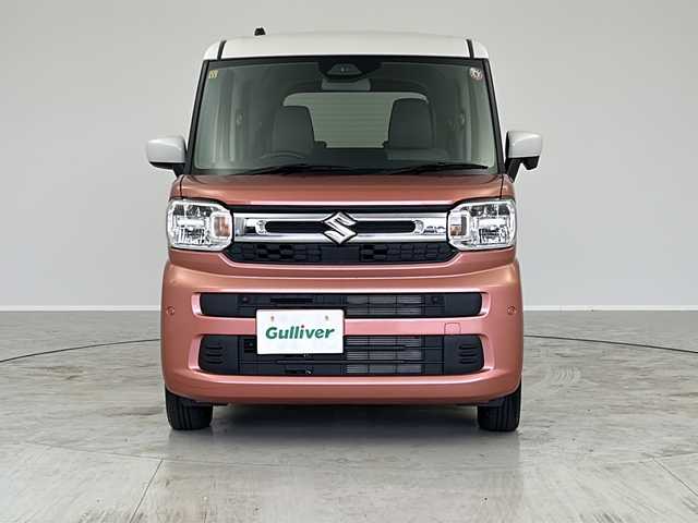 スズキ スペーシア HYBRID X 茨城県 2023(令5)年 0.1万km コーラルオレンジメタリック/ソフトベージュメタリック 追従型クルーズコントロール /ブレーキホールド /衝突被害軽減ブレーキ /両側パワースライドドア /オートライト /ハイビームアシスト /シートヒーター /標識認識機能 /低車速支援 /発信お知らせ /禁煙車