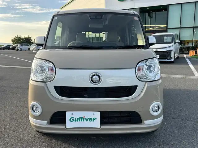 ダイハツ ムーヴ キャンバス G ホワイトアクセント リミテッド SAⅢ 奈良県 2020(令2)年 5.6万km ナチュラルベージュマイカM 全方位カメラ　/ECLIPSEナビ　/フルセグTV　/Bluetooth　/両側パワースライドドア　/コーナーセンサー　/ドラレコ前後　/ETC　/オートマチックハイビーム　/オートライト/衝突軽減システム　/レーンキープアシスト　/スペアキー1本/LEDヘッドライト/　