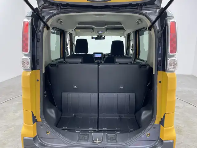 スズキ スペーシア ギア HYBRID XZターボ 群馬県 2019(平31)年 7.6万km アクティブイエロー/ガンメタリック2トーン ナビ　両側電動スライドドア　パドルシフト  衝突被害軽減ブレーキ　クルーズコントロール　ETC ドラレコ　LEDヘッドライト　オートライト　スマートキー　ルーフレール　リヤサーキュレーター