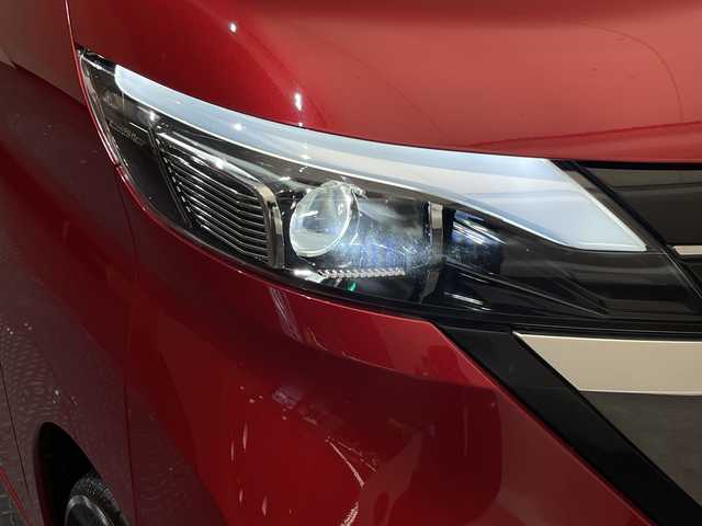 日産 ルークス HWS Gターボ プロパイロットED 愛媛県 2021(令3)年 2.8万km スパークリングレッドM 純正9型ナビ/Bluetooth/フルセグテレビ/アラウンドビューモニター/プロパイロット/両側パワースライドドア/純正ドライブレコーダー/衝突被害軽減ブレーキ/前後コーナーセンサー/レーンキープアシスト/ETC/オートホールド/ステアリングスイッチ/オートマチックハイビーム/オートライト/スペアキー/取扱説明書/保証書