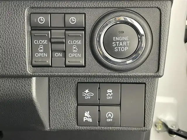 ダイハツ ムーヴ キャンバス ストライプス G 愛知県 2024(令6)年 0.8万km シャイニングホワイトパール/サンドベージュメタリック 社外ナビ　スマアシIII　シートヒーター　全方位カメラ　禁煙車　フルセグＴＶ　ＤＶＤ　Ｂｌｕｅｔｏｏｔｈ　ＵＳＢ　ドリンクホルダーヒーター　両側パワスラ　オートハイビーム　車線逸脱　衝突軽減　ＬＥＤライト　フォグランプ　社外マット カーテンエアバッグ