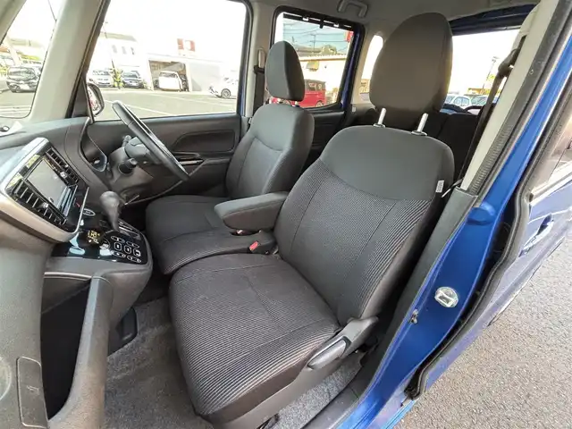 日産 デイズ ルークス ハイウェイスターX 宮城県 2017(平29)年 7万km オーシャンブルーP 登録時走行距離69155km/純正SDナビ/FM・AM・CD・DVD・Bluetooth・iPad・AUX・フルセグTV/両側パワースライドドア/ETC/アイドリングストップ/プッシュスタート/ドライブレコーダー/衝突軽減システム/レーンキープアシスト/サーキュレーター/社外アルミホイール/フォグランプ/ドアバイザー/後席ISOFIX