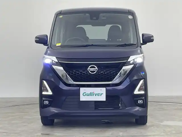日産 ルークス HWS X プロパイロットED 群馬県 2020(令2)年 7万km アメジストパープル 純正９型ナビ /全方位モニター/両側パワースライドドア /ハンズフリースライドドア/ドライブレコーダー/ETC/プロパイロット/衝突被害軽減システム/横滑り防止装置/盗難防止装置/ABS/プッシュスタート/スマートキー/LEDオートヘッドライト/SRSエアバッグ（運転席/助手席/サイド/カーテン）/純正１４インチアルミホイール/禁煙車