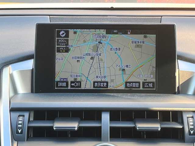 レクサス ＮＸ 300h Fスポーツ 愛知県 2015(平27)年 6.4万km ソニッククォーツ ナビ /フルセグTV /バックカメラ /レザーシート /シートベンチレーション /パワーシート /ステアリングヒーター /クリアランスソナー /ブラインドスポットモニター /電動パーキングブレーキ /スマートキー