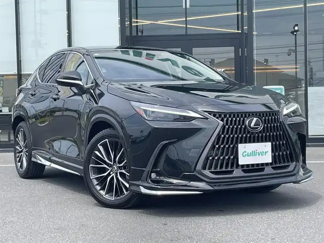 レクサス ＮＸ 350h バージョンL 茨城県 2024(令6)年 1.5万km グラファイトブラックガラスフレーク 純正ナビ/【AM・FM・TV・BT・USB】/シートヒーター/エアシート/ステアリングヒーター/パワーシート/シートメモリ/パーキングアシスト/BSM/HUD/パドルシフト/レーダークルコン/ETC2.0/全方位カメラ/前後コーナーセンサー/電動リアゲート/ブレーキホールド/電動パーキングブレーキ