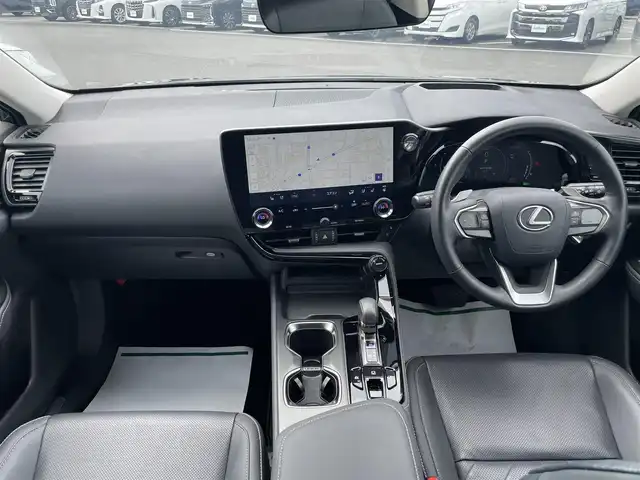 レクサス ＮＸ 350h バージョンL 茨城県 2024(令6)年 1.5万km グラファイトブラックガラスフレーク 純正ナビ/【AM・FM・TV・BT・USB】/シートヒーター/エアシート/ステアリングヒーター/パワーシート/シートメモリ/パーキングアシスト/BSM/HUD/パドルシフト/レーダークルコン/ETC2.0/全方位カメラ/前後コーナーセンサー/電動リアゲート/ブレーキホールド/電動パーキングブレーキ