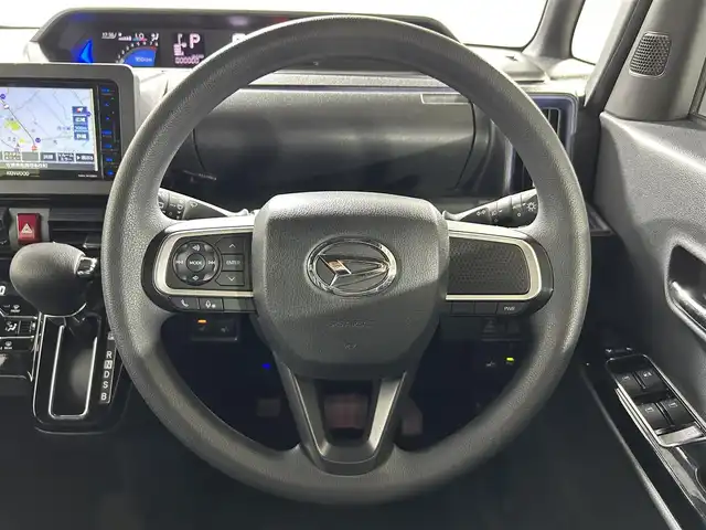 ダイハツ タント カスタム X 佐賀県 2022(令4)年 5万km シャイニングホワイトパール 社外7インチナビ/フルセグTV/Bluetooth/CD/DVD/バックカメラ/ETC/前方ドライブレコーダー/両側パワースライドドア/ウェルカムドアオープン/運転席・助手席シートヒーター/運転席ロングスライドシート/衝突被害軽減ブレーキ/コーナーセンサー/純正14インチアルミホイール
