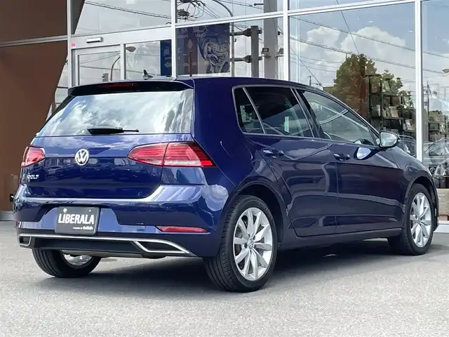 フォルクスワーゲン ゴルフ TSI コンフォートL テックED 岐阜県 2018(平30)年 5.7万km アトランティックブルーメタリック セーフティーパッケージ/・ACC”（全車速追従機能付）/・レーンキープアシストシステムLaneAssist/・渋滞時追従支援システムTraffic Assist/・パドルシフト/・レザーマルチファンクションステアリングホイール/Apple Car Play/Android Auto/純正ナビ/フルセグテレビ/ドライブレコーダー