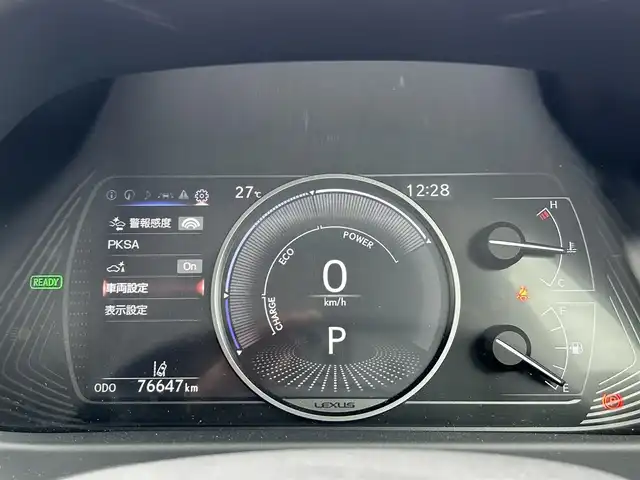 レクサス ＵＸ 250h バージョンC 茨城県 2019(令1)年 7.7万km セレスティアルブルーガラスフレーク ACC/LKA/純正ナビ/地デジ/Bluetooth/白青革/シートヒーター/パワーシート/ステアヒーター/LEDヘッドライト/オートハイビーム/純正17インチAW/前後ドライブレコーダー（TZ-D205W）/ETC