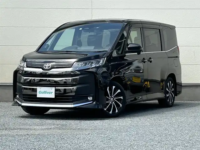 トヨタ ノア S－Z 茨城県 2022(令4)年 3.4万km アティチュードブラックマイカ 純正ナビ/フルセグTV/Bluetooth接続/DVD再生機能/両側パワースライド/レーダークルーズコントロール/前後ドライブレコーダー/トヨタセーフティセンス/バックカメラ/ETC/純正１７インチアルミホイール/純正フロアマット/スペアキー