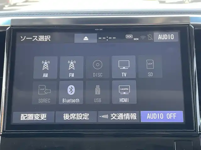 トヨタ ヴェルファイア Z Gエディション 千葉県 2019(令1)年 1.8万km ホワイトパールクリスタルシャイン エアロ/サンルーフ/黒レザーシート/純正10インチSDナビ/・CD/DVD/MSV/Bluetooth/フルセグ/純正12.1インチフリップダウンモニター【V12T-R68C】/両後パワースライドドア/パワーバックドア/前席パワーシート/前席シートヒーター/前席シートベンチレーション/デジタルインナーミラー/トヨタセーフティーセンス/・プリクラッシュセーフティー/・レーンディパーチャーアラート/・パーキングサポートブレーキ/・ロードサインアシスト/・ブラインドスポットモニター/アダプティブクルーズコントロール/ステアリングヒーター/スマートキー/前後コーナーセンサー/AC100V100W電源/純正ドライブレコーダー【DRT-H68A】/ビルトインETC/純正18インチアルミホイール/ウッドコンビステアリング/純正LEDヘッドライト/フォグランプ/サイド＆カーテンエアバッグ/ドアバイザー/新車時保証書＆取扱説明書