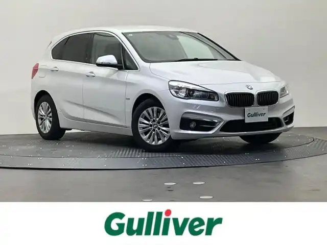 ＢＭＷ ２１８ｄ アクティブツアラー ラグジュアリー 愛媛県 2017(平29)年 6.2万km 白 純正HDDナビ/（CD/DVD/BT）/バックカメラ　/オートライト　/黒レザーシート　/前後全サー　/純正ETC/D/N席シートヒーター　/電動リアゲート　/クルーズコントロール