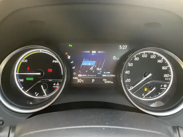 トヨタ カムリ WS 滋賀県 2019(平31)年 6.3万km グラファイトM 社外9インチナビ/フルセグTV/バックカメラ/ハーフレザーシート/LEDヘッドライト/前後コーナーセンサー/ドラレコ/追従クルーズコントロール/運転席パワーシート/CD/DVD/フルセグTV/Bluetooth/衝突被害軽減システム/純正１７インチAW/ビルトインETC/パワートランクリッド/オートハイビーム/オートホールド
