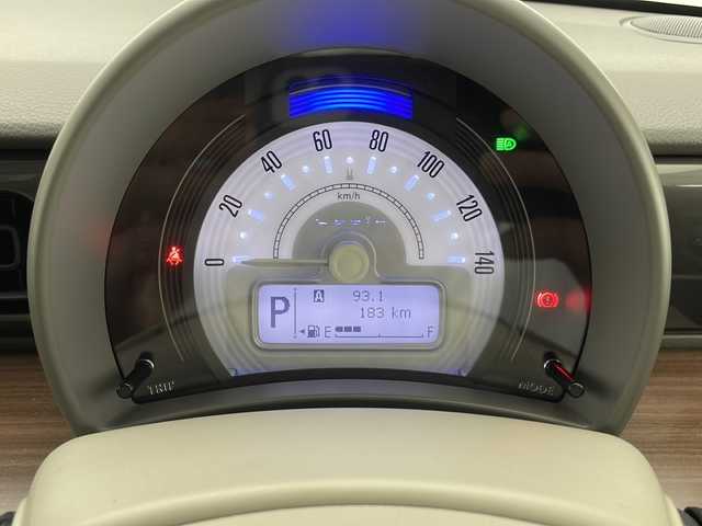 スズキ ラパン ＬＣ X 宮崎県 2022(令4)年 0.1万km テラコッタピンクメタリック/アーバンブラウン 2トーン 禁煙車/衝突被害軽減ブレーキ/純正セキュリティアラーム/純正LEDオートライト/レーンディパーチャーアラート/クリアランスソナー/エネチャージ/ハーフレザーシート/前席シートヒーター/本革巻ハンドル/リアプライバシーガラス/ウインカードアミラー/電動格納ミラー/オートエアコン/スマートキー/プッシュエンジンスタート/スペアキー/新車時保証書/取扱い説明書