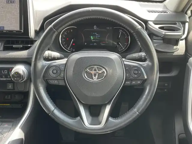 トヨタ ＲＡＶ４ G Zパッケージ 宮崎県 2019(平31)年 5.3万km ホワイトパールクリスタルシャイン 純正SDナビ/（CD/DVD/AM/FM/BT/USB/HDMI)/フルセグTV/バックカメラ/ステアリングスイッチ/レーダークルーズコントロール/D席パワーシート/D席/N席シートヒーター/ステアリングヒーター/パワーバックドア /レザーシート/デジタルインナーミラー/ドライブレコーダー/モデリスタエアロ/ビルトインETC