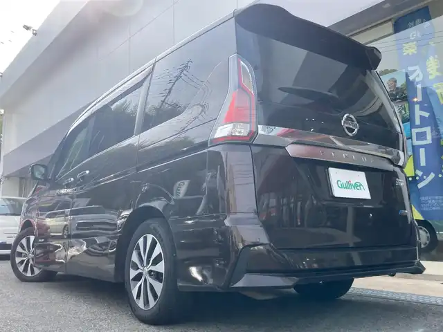 日産 セレナ ハイウェイスター G 長崎県 2016(平28)年 7.8万km インペリアルアンバーP 衝突被害軽減ブレーキ/両側パワースライドドア/左側ハンズフリーパワースライドドア/フリップダウンモニター/ディーラーOP・SDナビ【MM519D-L】/（Bluetooth接続・フルセグTV）/DVD・Blu-ray再生/全方位カメラ・バックカメラ/クルーズコントロール/パーキングアシスト/ETC/LEDオートヘッドライト/フォグライト/アイドリングストップ/横すべり防止装置/スマートキー・スペアキー/ISOFIX