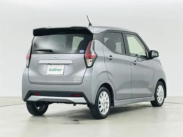 日産 デイズ ハイウェイスターX 福島県 2021(令3)年 5.4万km チタニウムグレーメタリック エマージェンシーブレーキ/・車線逸脱警報装置/・車線逸脱抑制装置/・プロパイロット/・先行車発進お知らせ機能/・標識認識機能/・クリアランスソナー/純正ナビ/・型番：MJ118D-W/・フルセグTV/Bluetooth/CD/AUX/・アラウンドビューモニター/・ETC/アイドリングストップ/電子パーキング/・オートホールド/革巻きステアリング/・ステアリングリモコン/プッシュスタート/スマートキー/・スペアキー/LEDヘッドライト/・オートライト/・フォグライト/・ヘッドライトレベライザー/純正フロアマット