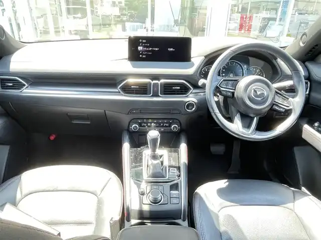 マツダ ＣＸ－５ 25S スポーツアピアランス 青森県 2022(令4)年 4万km ソウルレッドクリスタルM ワンオーナー/純正10インチHDDナビ/・フルセグTV/・バック/フロント/サイド/全方位カメラ/・Bluetooth接続/衝突被害軽減システム/横滑り防止装置/レーンキープアシスト/レザーシート/前席パワーシート/前席シートヒーター/純正ETC/ドライブレコーダー/純正AW（19inch)/純正フロアマット/ステアリングスイッチ/純正LEDライト/スペアキー１本/保証書/取扱説明書