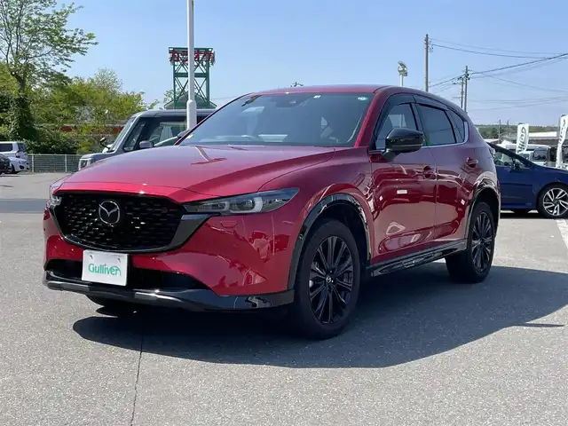 マツダ ＣＸ－５ 25S スポーツアピアランス 青森県 2022(令4)年 4万km ソウルレッドクリスタルM ワンオーナー/純正10インチHDDナビ/・フルセグTV/・バック/フロント/サイド/全方位カメラ/・Bluetooth接続/衝突被害軽減システム/横滑り防止装置/レーンキープアシスト/レザーシート/前席パワーシート/前席シートヒーター/純正ETC/ドライブレコーダー/純正AW（19inch)/純正フロアマット/ステアリングスイッチ/純正LEDライト/スペアキー１本/保証書/取扱説明書