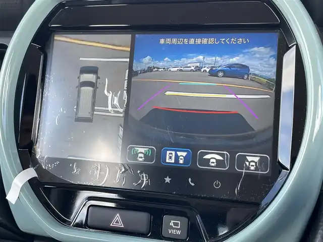 スズキ ハスラー HYBRID G 佐賀県 2024(令6)年 0.5万km ブルーイッシュブラックパール3 タフスタイルデカールセット/純正9インチメモリーナビゲーション/・フルセグTV/CD/DVD/USB/Bluetooth/全方位モニター/ビルトインETC/DN席シートヒーター/ISOFIX対応/ステアリングリモコン/純正LEDヘッドライト/オートマチックハイビーム/新車保証書/取扱説明書/スズキセーフティサポート/・アダプディブクルーズコントロール/・デュアルカメラブレーキサポート/・車線逸脱警報機能/・パーキングセンサー