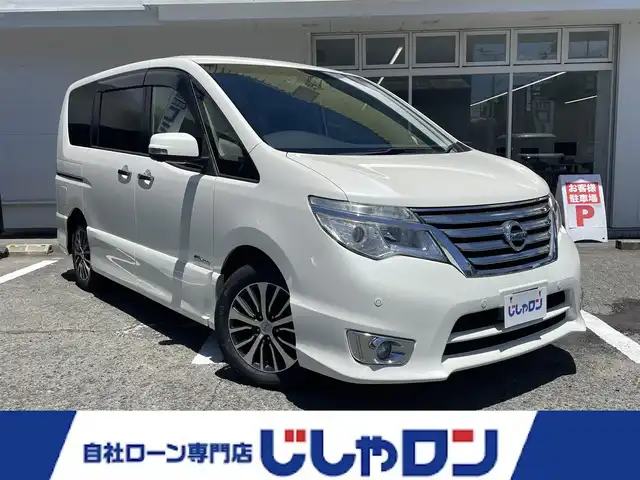 日産 セレナ HWS S HV Vセレ +SeftyⅡ 京都府 2016(平28)年 8.8万km ブリリアントホワイトパール (株)IDOMが運営する【じしゃロン伏見店】の自社ローン専用車両になりますこちらは現金またはオートローンご利用時の価格です。自社ローンご希望の方は別途その旨お申付け下さい/備考欄記入あり