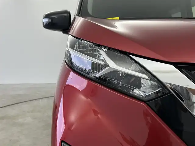 日産 デイズ ハイウェイスターG ターボ 群馬県 2020(令2)年 5.2万km スパークリングレッド/ブラック KENWOOD SDナビ７インチ/フルセグ/BT接続/バックカメラ/ETC/前後コーナーセンサー/アイドリングストップ/ステアリングスイッチ/オートライト/衝突被害軽減システム/ABS/スマートキー/プッシュスタート/パワーステアリング/パワーウィンドウ/ワンオーナー/純正フロアマット/LEDライト/フォグライト