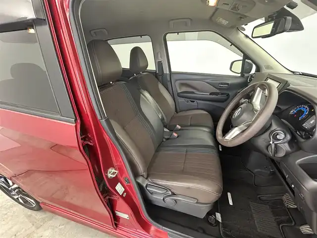 日産 デイズ ハイウェイスターG ターボ 群馬県 2020(令2)年 5.2万km スパークリングレッド/ブラック KENWOOD SDナビ７インチ/フルセグ/BT接続/バックカメラ/ETC/前後コーナーセンサー/アイドリングストップ/ステアリングスイッチ/オートライト/衝突被害軽減システム/ABS/スマートキー/プッシュスタート/パワーステアリング/パワーウィンドウ/ワンオーナー/純正フロアマット/LEDライト/フォグライト