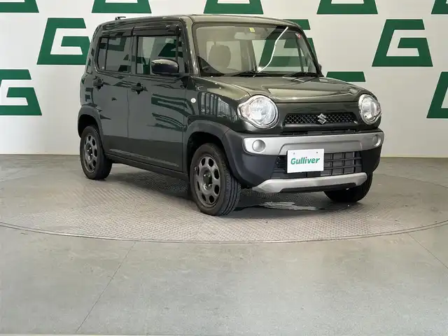 スズキ ハスラー A 鹿児島県 2018(平30)年 0.6万km クールカーキPM オーディオ（CD・AUX・USB）/社外ドラレコ　/ヘッドライトレベライザー　/純正フロアマット/リモコンキー　/パワステ　/パーウィンドウ　/ハロゲンヘッドライト