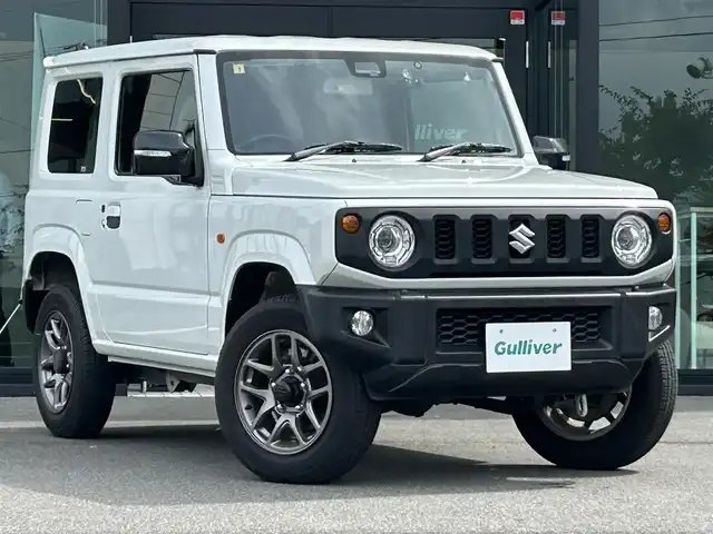 スズキ ジムニー XC 愛媛県 2020(令2)年 2.5万km ピュアホワイトP KENWOOD7型ナビ/バックカメラ/ドライブレコーダー/クルーズコントロール/社外マット/前席シートヒーター/衝突被害軽減装置/車線逸脱防止装置/ヒートミラー/電格ミラー/シガーソケット/ヘッドライトウォッシャー/ステアリングリモコン/トランスファーレバー/現状サマー(純正AW）(175/80/R16)/BRIDGESTONE DUELER H/T 684II
