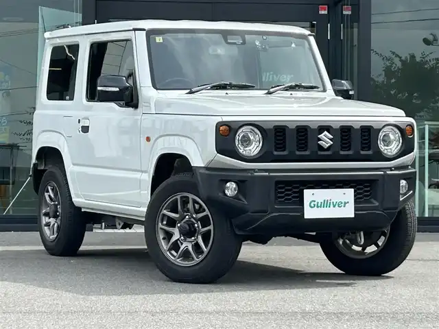 スズキ ジムニー XC 愛媛県 2020(令2)年 2.5万km ピュアホワイトP KENWOOD7型ナビ/バックカメラ/ドライブレコーダー/クルーズコントロール/社外マット/前席シートヒーター/衝突被害軽減装置/車線逸脱防止装置/ヒートミラー/電格ミラー/シガーソケット/ヘッドライトウォッシャー/ステアリングリモコン/トランスファーレバー/現状サマー(純正AW）(175/80/R16)/BRIDGESTONE DUELER H/T 684II
