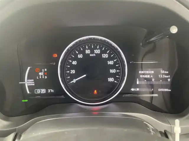ホンダ ヴェゼル ハイブリッド Z ホンダセンシング 埼玉県 2018(平30)年 4.5万km ミッドナイトブルービームM ホンダセンシング　純正７インチナビ　フルセグＴＶ　Ｂｌｕｅｔｏｏｔｈ　バックカメラ　ブラックハーフレザーシート　前席シートヒーター　革巻きステアリング　パドルシフト　ビルトインＥＴＣ　ドラレコ