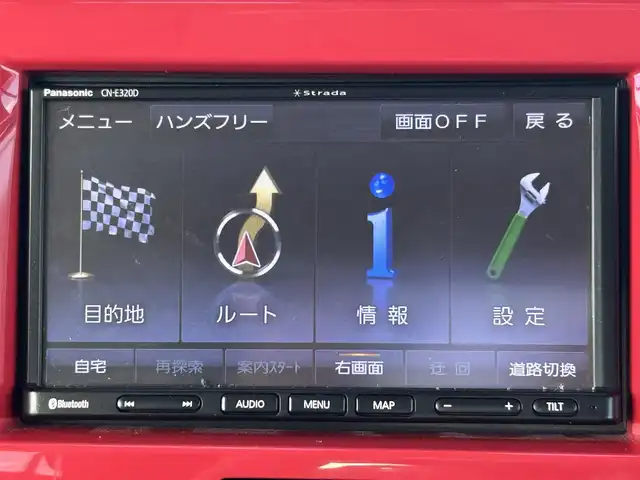 スズキ ハスラー Jスタイル 鹿児島県 2015(平27)年 6.2万km フェニックスレッドパール/ホワイト2トーンルーフ 社外7インチＳＤナビ/　　CD/DVD/BT/バックカメラ/衝突軽減システム/誤発進抑制機能/社外ドライブレコーダー/HIDオートヘッドライト/シートヒーター/アイドリングストップ/スマートキー/社外ETC