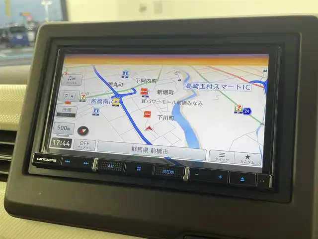 ホンダ Ｎ ＢＯＸ L 群馬県 2021(令3)年 6.1万km プラチナホワイトパール 社外7インチナビ/クルーズコントロール/シートヒーター/バックカメラ/Pソナー/衝撃軽減ブレーキ/横滑り防止/前後ドラレコ